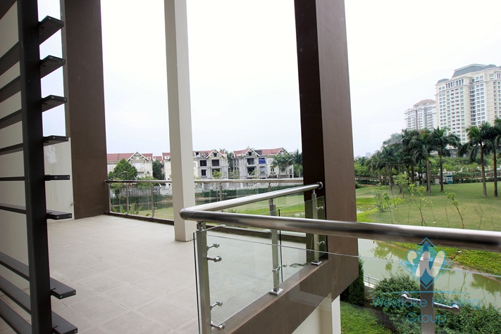 Brand new villa for rent in Ciputra, large garden & great view